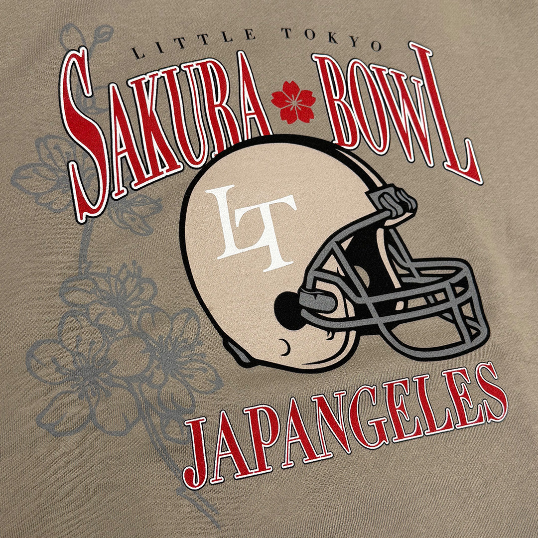 Sakura Bowl Crewneck Sweatshirt in Cement