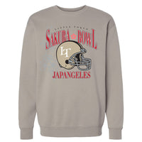 Sakura Bowl Crewneck Sweatshirt in Cement