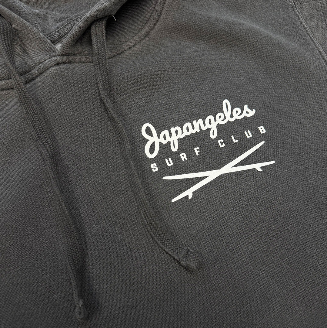 Surf Club Hoodie in Pigment Black