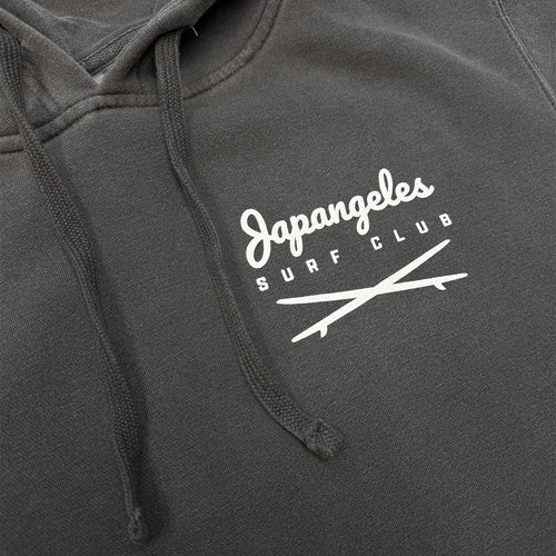 Surf Club Hoodie in Pigment Black