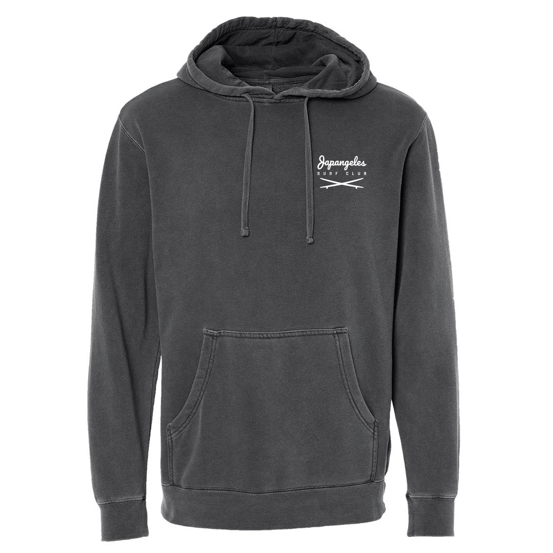 Surf Club Hoodie in Pigment Black