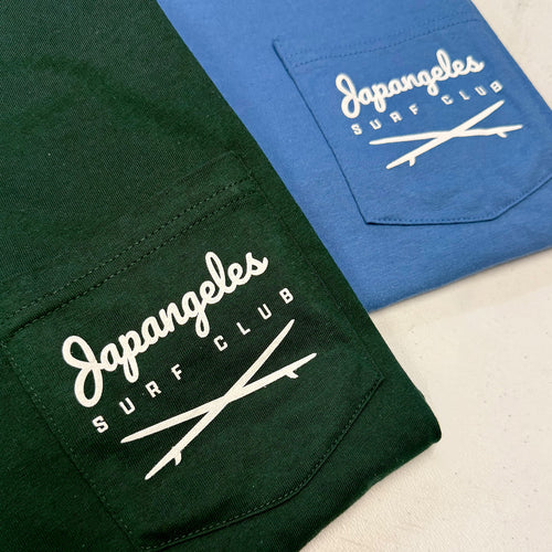 Surf Club Pocket Tee in Forest