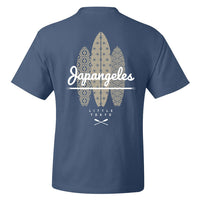 Surf Club Pocket Tee in Denim