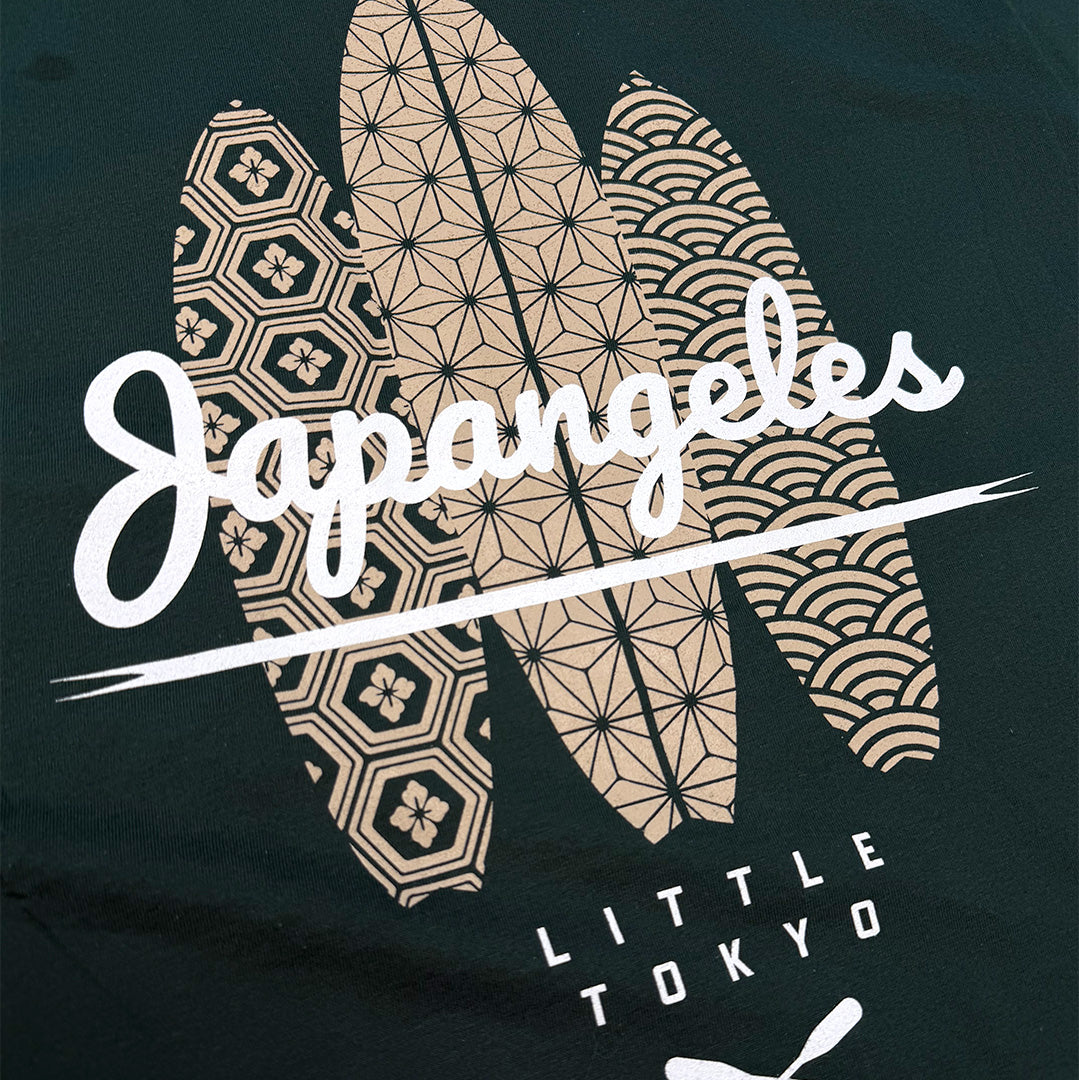 Surf Club Pocket Tee in Forest