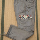 *Limited Edition* Koi Fabric Cargo Pants in Khaki