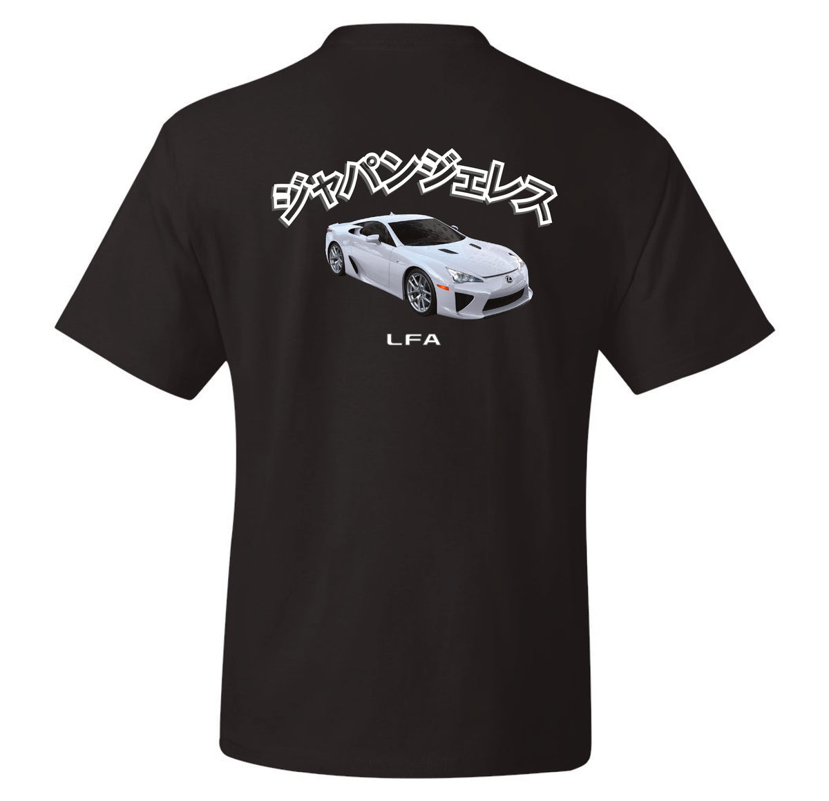 *Limited Edition* White LFA Heavyweight Tee in Black