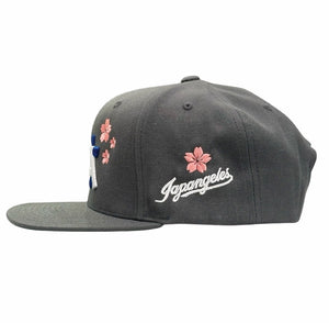 Sakura Nihon LA Snapback in Grey