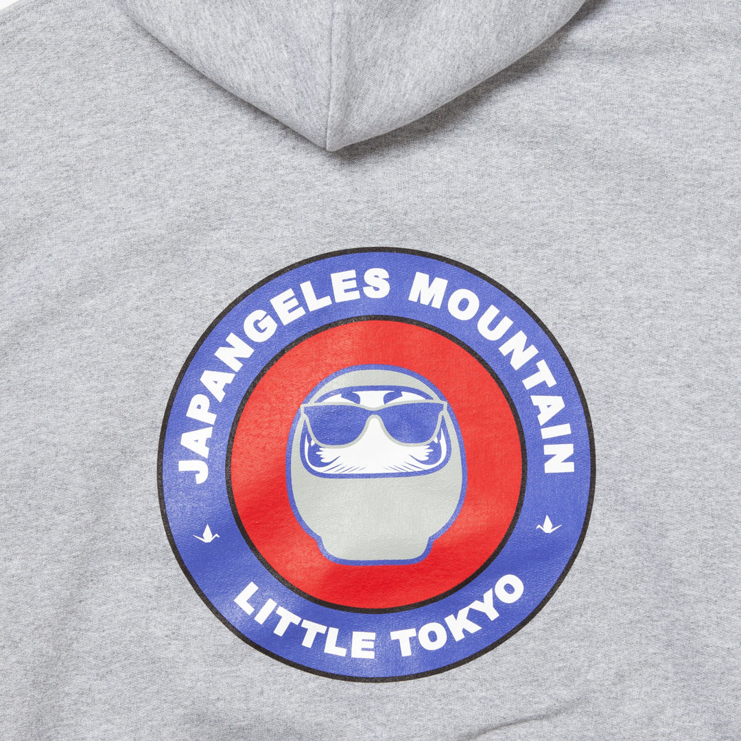 Outdoor Daruma Hoodie in Grey