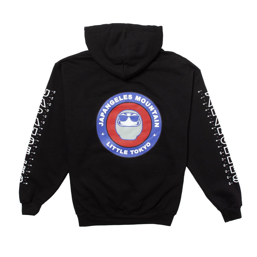 Outdoor Daruma Hoodie in Black