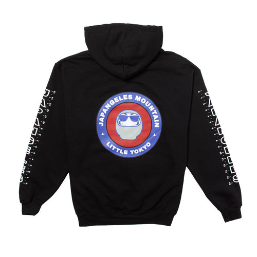 Outdoor Daruma Hoodie in Black