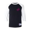 Japangeles 90012  3/4 Raglan Sleeve Baseball Tee