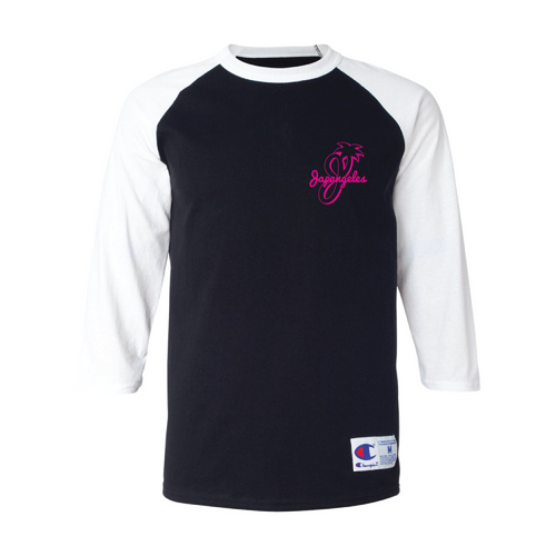 Japangeles 90012  3/4 Raglan Sleeve Baseball Tee