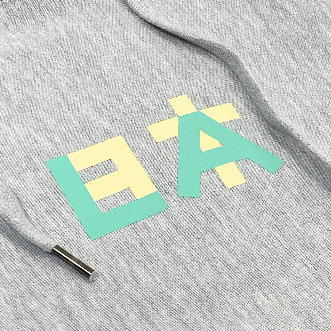 Nihon LA Premium Puff Heavyweight Hoodie in Grey