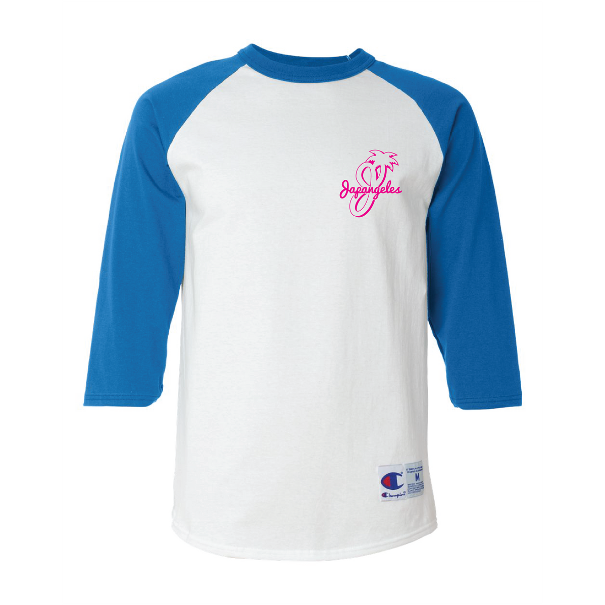 Japangeles 90012  3/4 Raglan Sleeve Baseball Tee